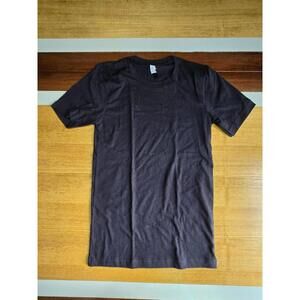 NEW Bella Canvas Black T Shirt Size XS Unisex Short Sleeve Crew